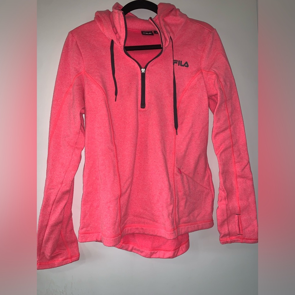 Fila quarter zip hoodie